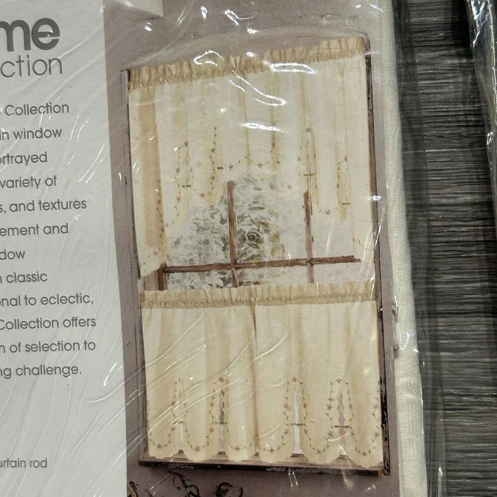 JCPenney Home Tier Curtain Set 60